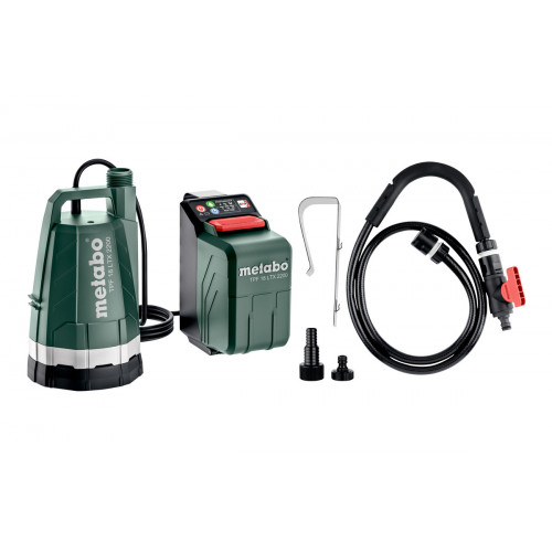 AKUMULÁTOROVÉ PONORNÉ A DAŽĎOVÉ ČERPADLO Metabo TPF 18 LTX 2200 